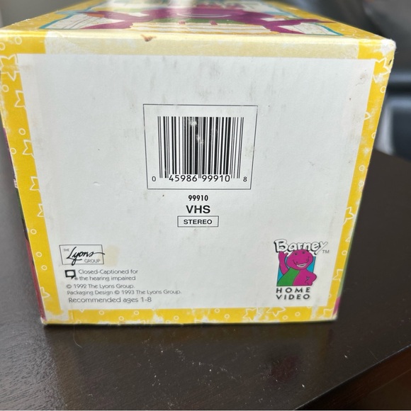 Barney & Friends Collection The Best of PBS VHS 4-Tape Box Set Video Rhymes READ - Picture 6 of 13